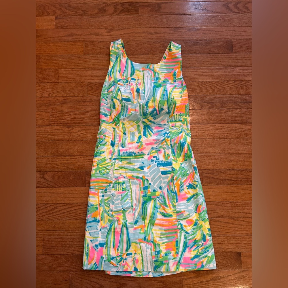 Lilly Pulitzer Sea Salt and Sun Courtney Shift Dress Size 4